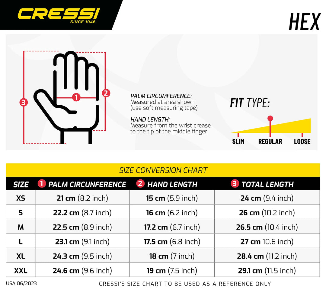 Cressi Hex Grip Gloves