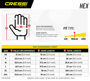 Cressi Hex Grip Gloves | Spearfishing & Cray Catching Gloves