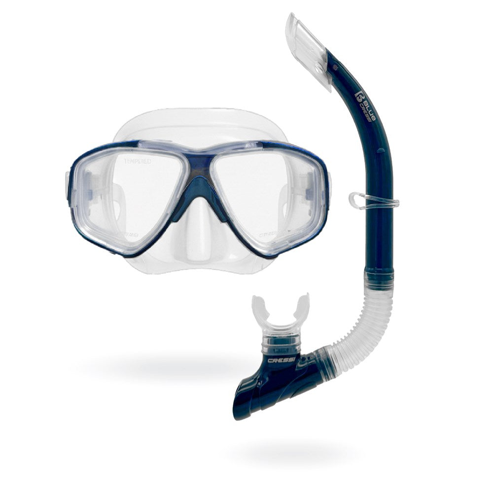 Cressi Nomad MS Set – Nomad Mask & Tropical Snorkel