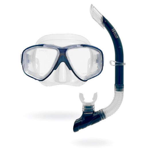 Cressi Nomad MS Set – Nomad Mask & Tropical Snorkel