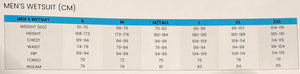 BARE Revel 3/2mm Men's Wetsuit
