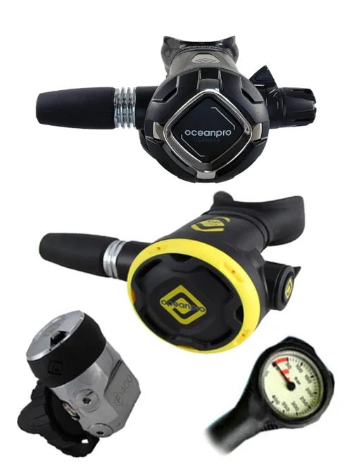Ocean Pro F400 Regulator Set | Osprey II + OP20 Octopus