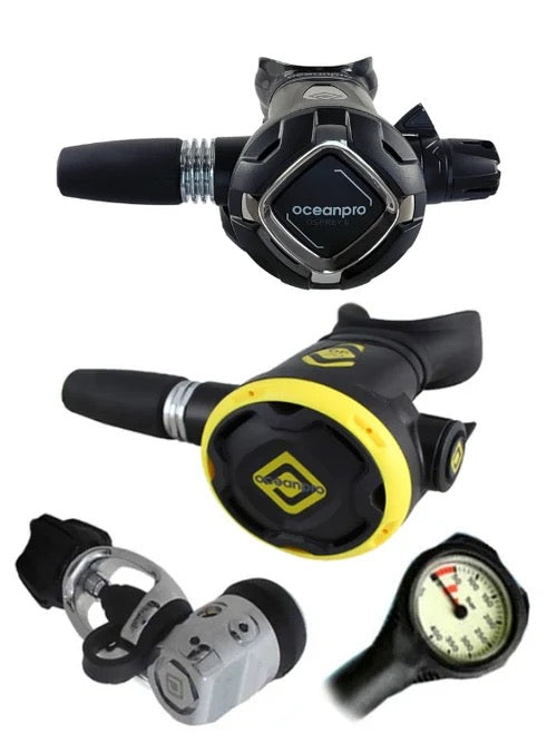 Ocean Pro F400 Regulator Set | Osprey II + OP20 Octopus