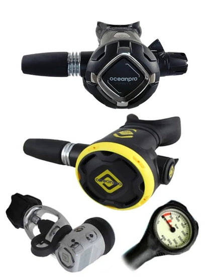 Ocean Pro F400 Regulator Set | Osprey II + OP20 Octopus