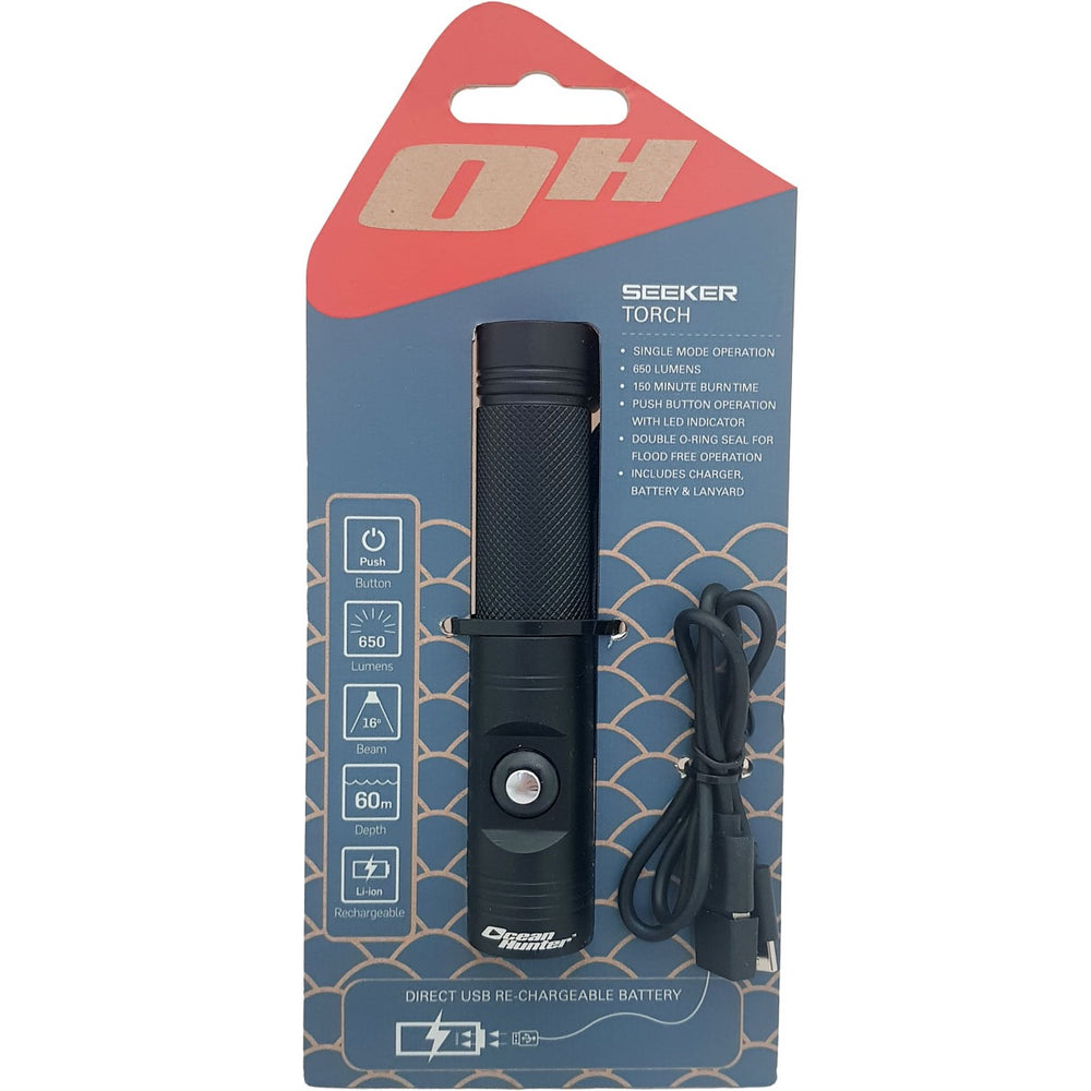 Ocean Hunter Seeker 650 Lumen Cray Torch