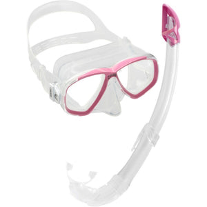 Cressi Perla Snorkelling Set – Mask & Dry-Top Snorkel Combo