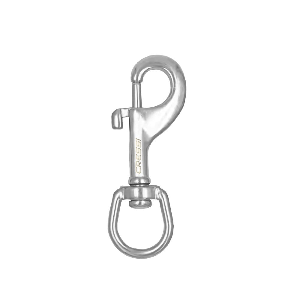Cressi SS Bolt Snap w/Swivels – 87mm