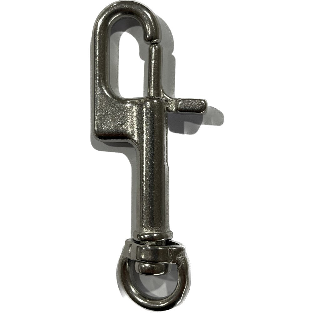 Cressi SS Tec Bolt Snaps w/Swivel – 82mm