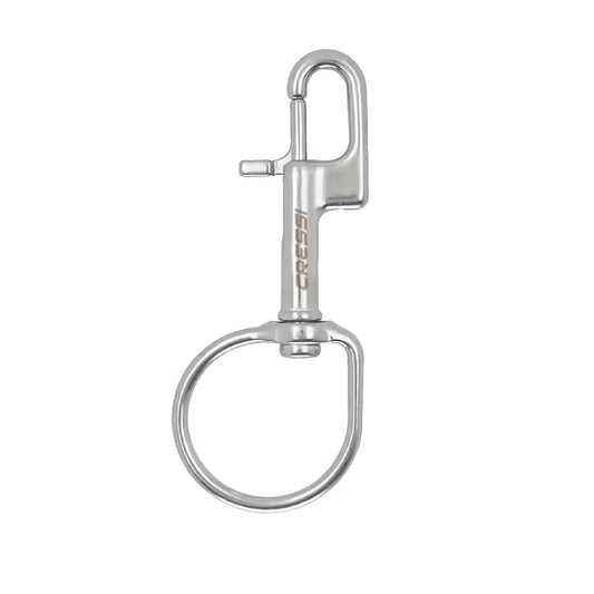 Cressi SS Tec Bolt Snaps w/Swivel – 110mm / Offset