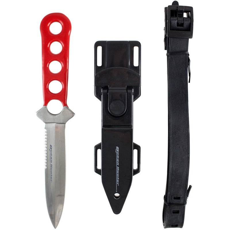 Ocean Hunter Redback Knife handle detail