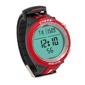 Cressi Neon dive computer in red