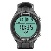 Cressi Nepto freediving computer in black