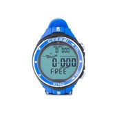Cressi King freediving computer in blue