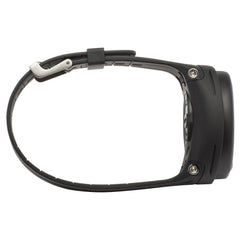 Cressi Donatello Black and Blue wrist computer side view