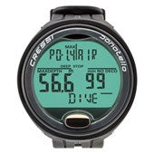 Cressi Donatello dive computer in black and silver