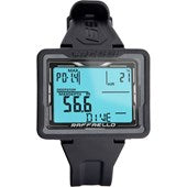 Cressi Raffaello dive computer in black and grey