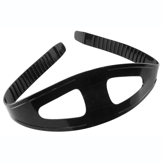 OceanPro Mask Strap Silicone - Black (suits Shadow, Trevally, Snapper EVO)