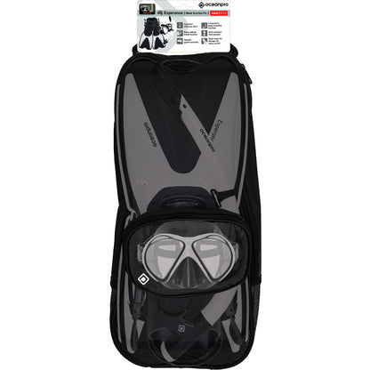 Oceanpro Esperance white snorkelling set alternate view