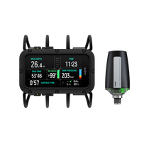 Suunto Nautic Dive Computer Bundle with bungee cord and Tank POD