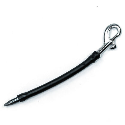 Razor silver Navigation Kit with bolt snap side view