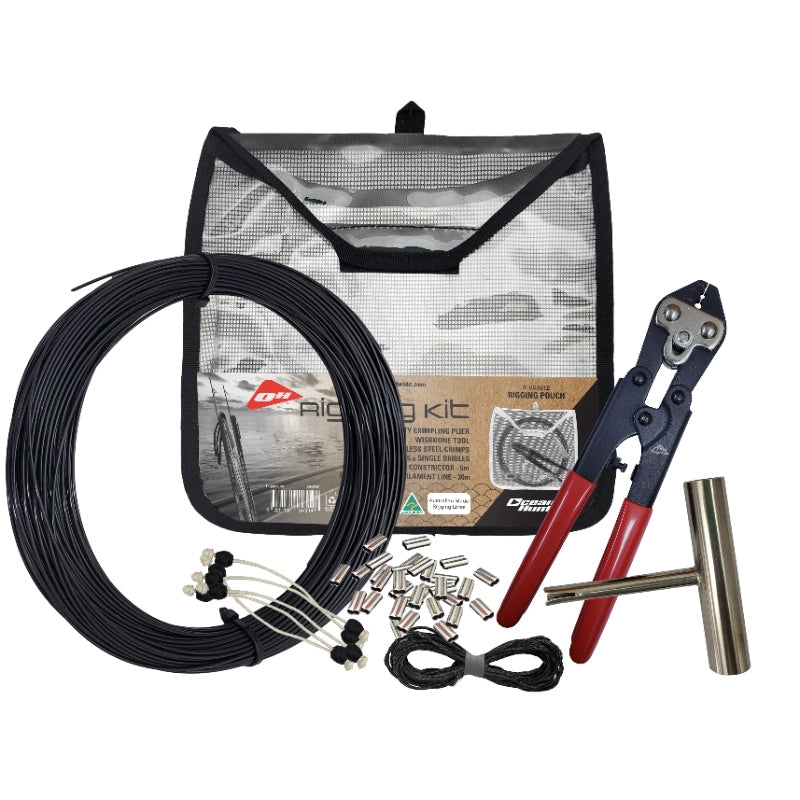 Ocean Hunter Rigging Kit contents