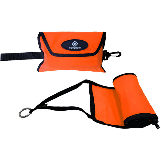 OceanPro 150 Deco Bouy with Pouch - Orange