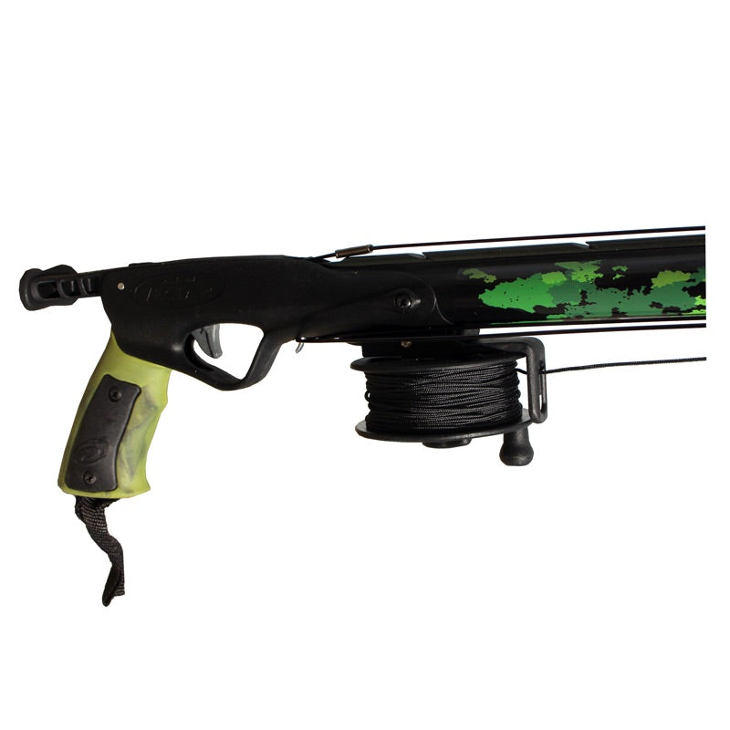 Rob Allen Nomad Reel Gun handle and included-reel detail