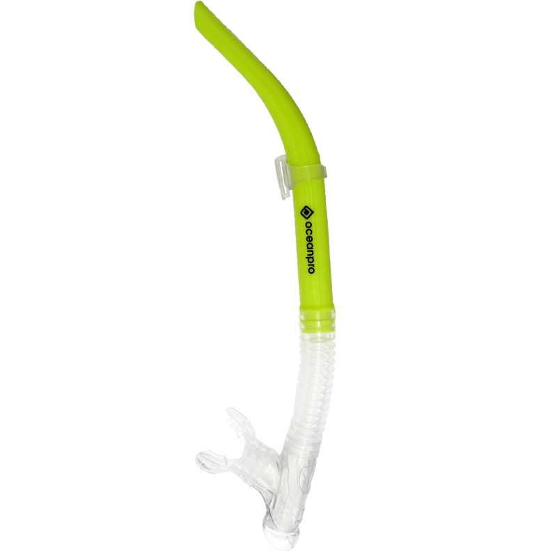 Oceanpro Eclipse Snorkel in Neon Yellow/Clear