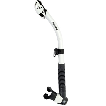 Oceanpro Typhoon ProDry Snorkel in White/Black