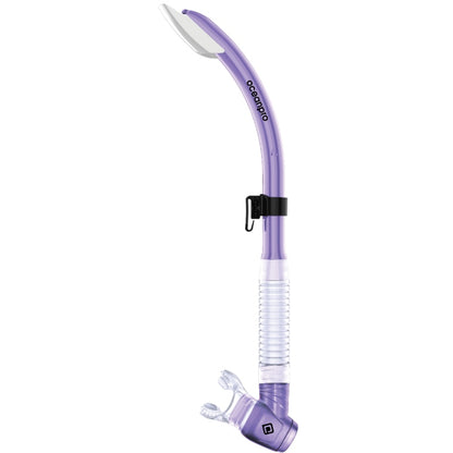 Oceanpro Typhoon SD Snorkel in Lilac/Clear
