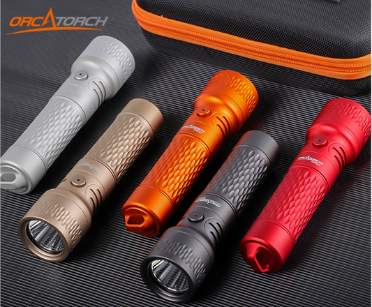 OrcaTorch ORCA7 3000 Lumen Dive Torch