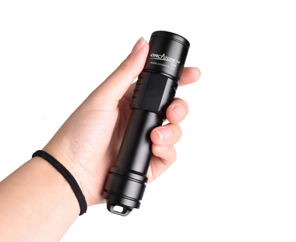 OrcaTorch D520 Compact Dive Torch