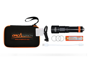 OrcaTorch D700 1700 Lumen Dive Torch
