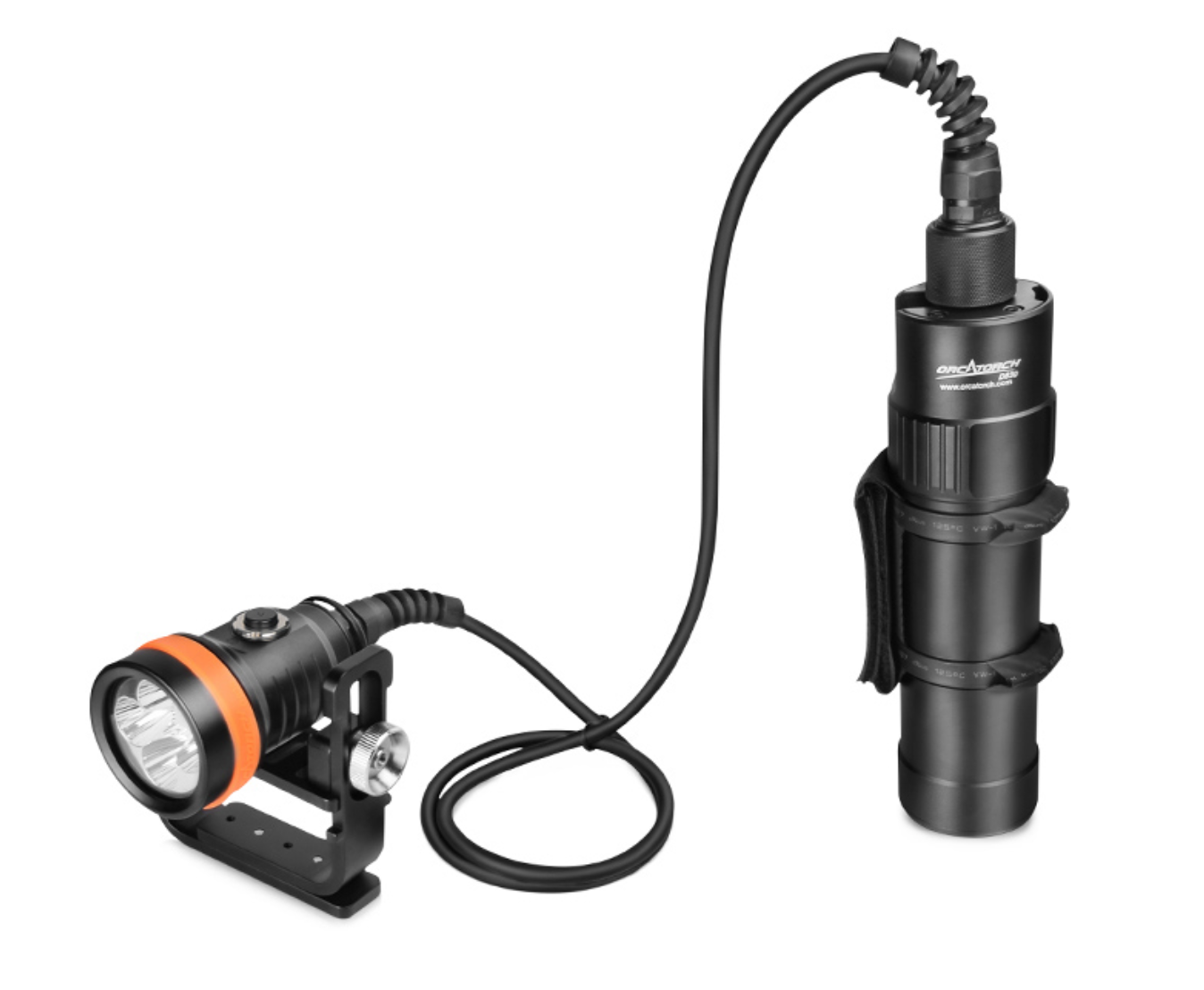 OrcaTorch D630 V2.0 Technical Diving Canister Light