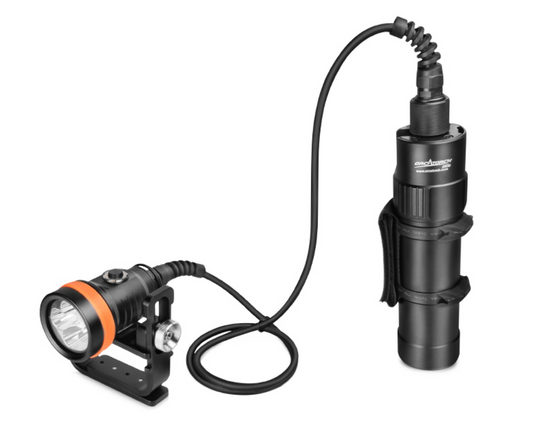 OrcaTorch D630 V2.0 Technical Diving Canister Light