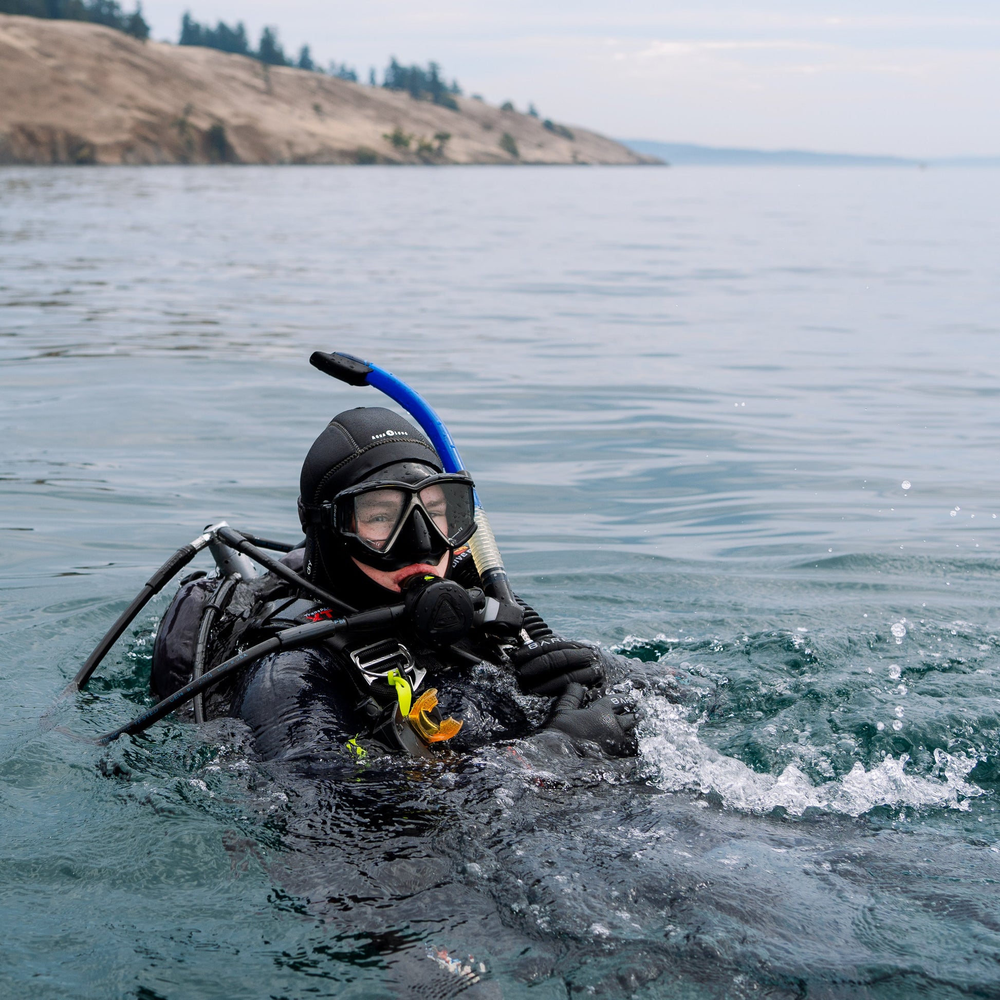 Gear Aid Sea Buff shown in use