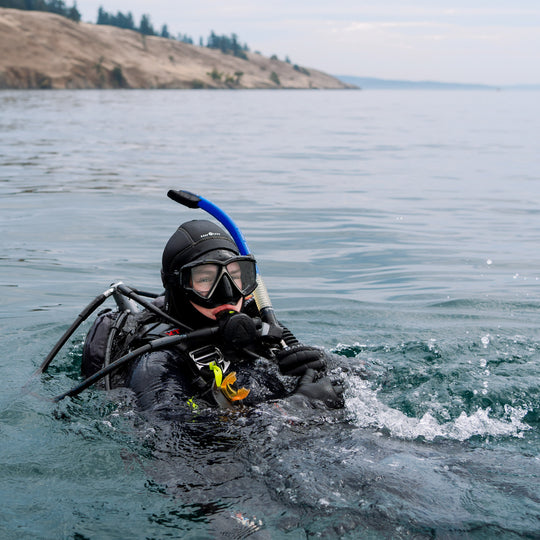 Gear Aid Sea Buff shown in use