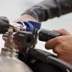 Installing a Shearwater Swift transmitter on a regulator first stage