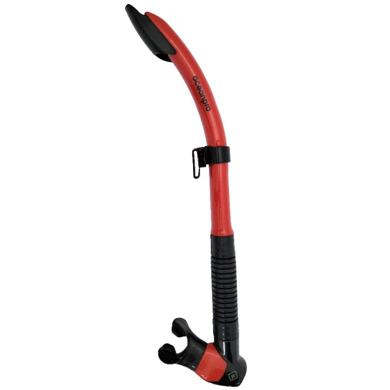 Oceanpro Typhoon SD Snorkel in Red/Black