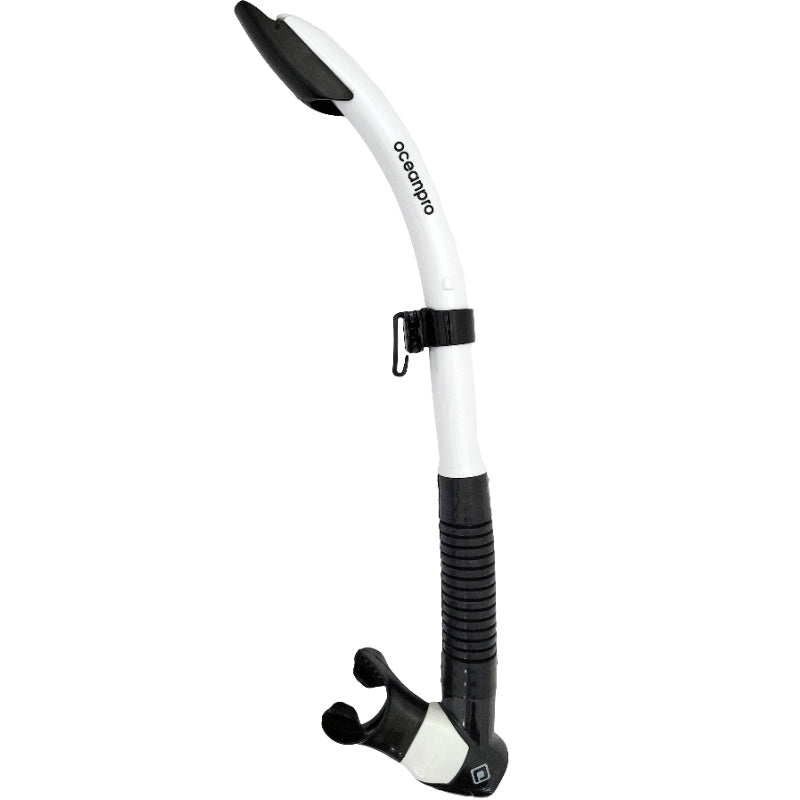 Oceanpro Typhoon SD Snorkel in White/Black