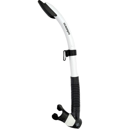 Oceanpro Typhoon SD Snorkel in White/Black