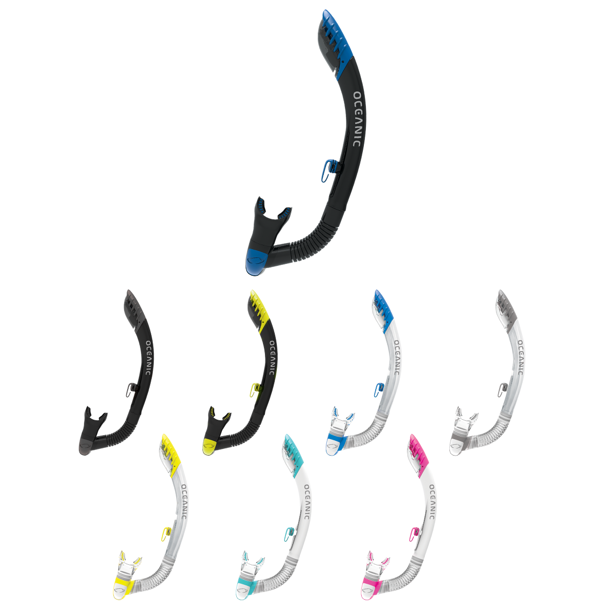 Oceanic Ultradry 2 Snorkel available colours