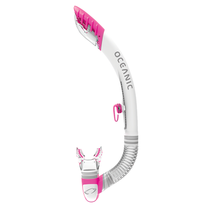 Oceanic Ultradry 2 Snorkel in Pink / White