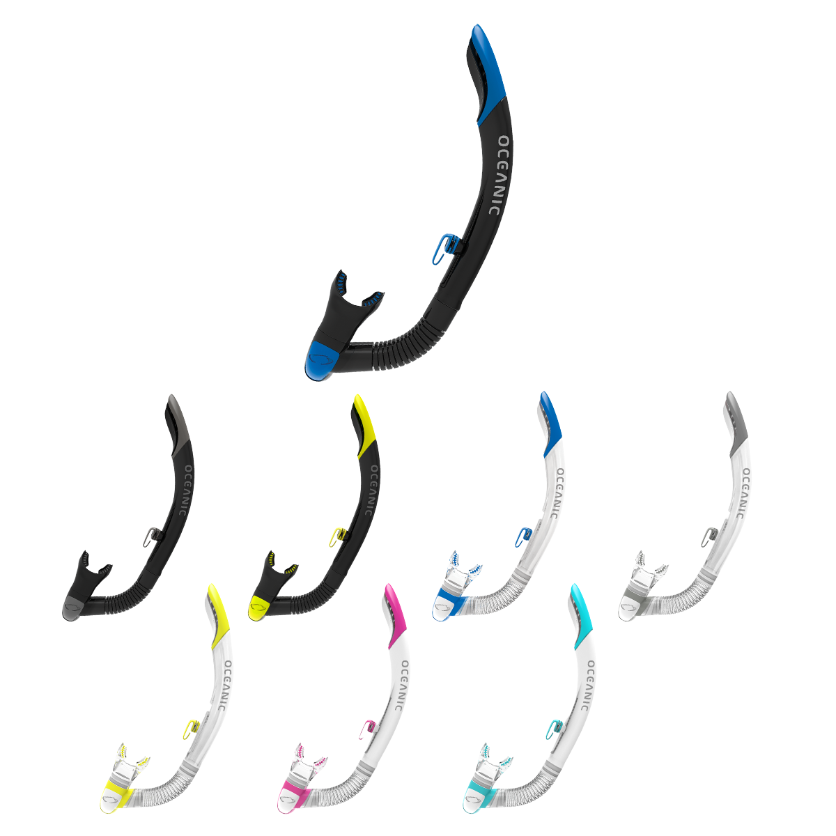 Oceanic Ultra SD Snorkel available colours