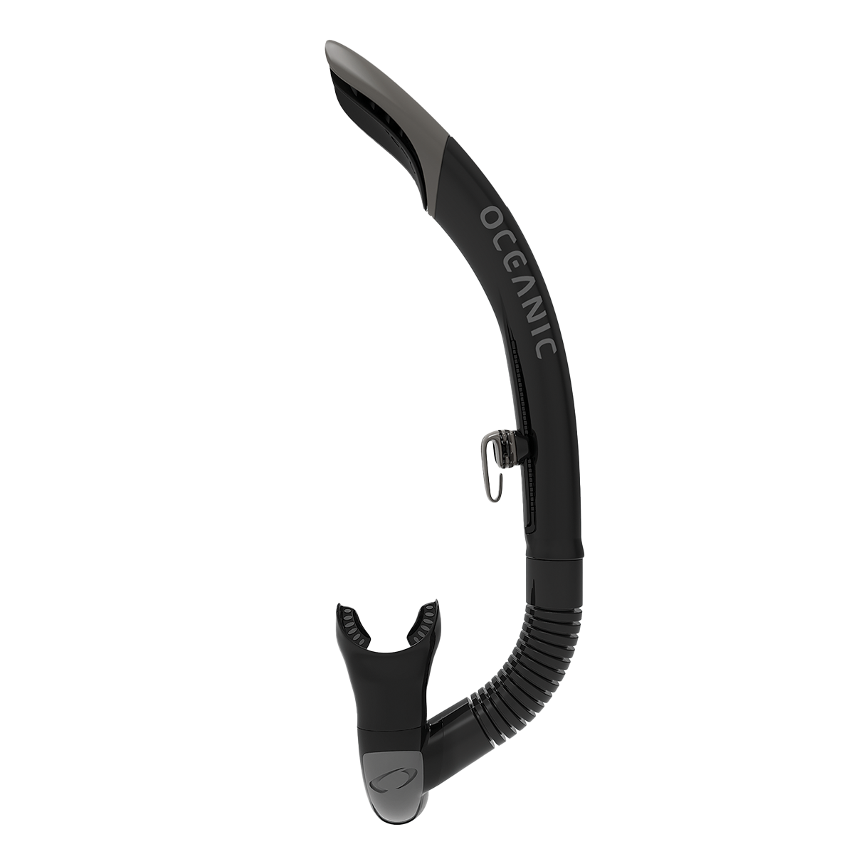 Oceanic Ultra SD Snorkel in Titanium / Black