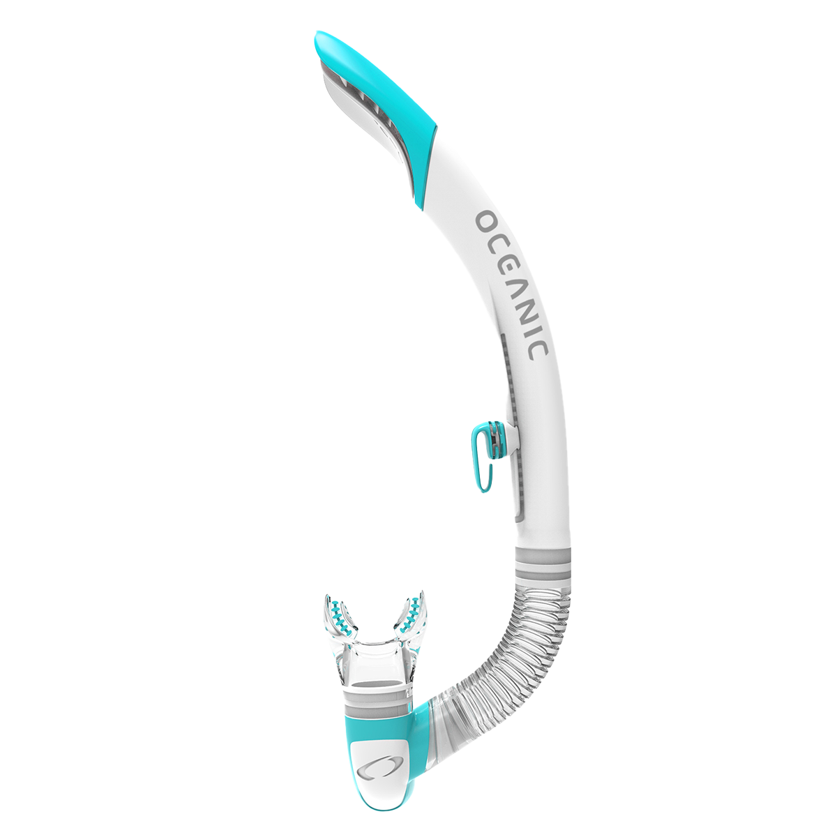 Oceanic Ultra SD Snorkel in Sea Blue / White