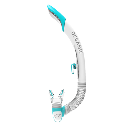 Oceanic Ultra SD Snorkel in Sea Blue / White