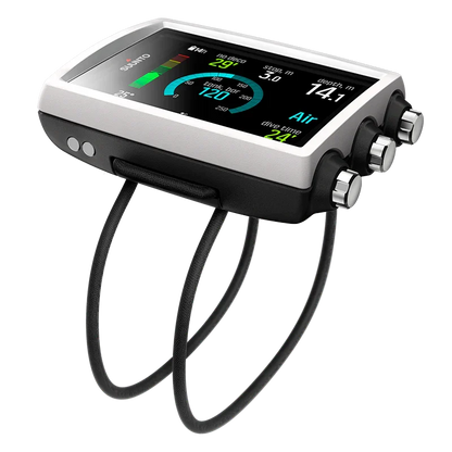 Suunto EON Core Black dive computer with bungee strap