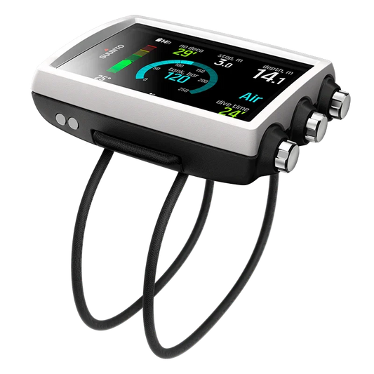 Suunto EON Core Black dive computer with bungee strap