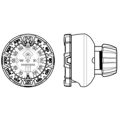 OceanPro Compass Hose Mount SH